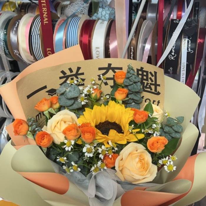 西安户县送高考生什么花